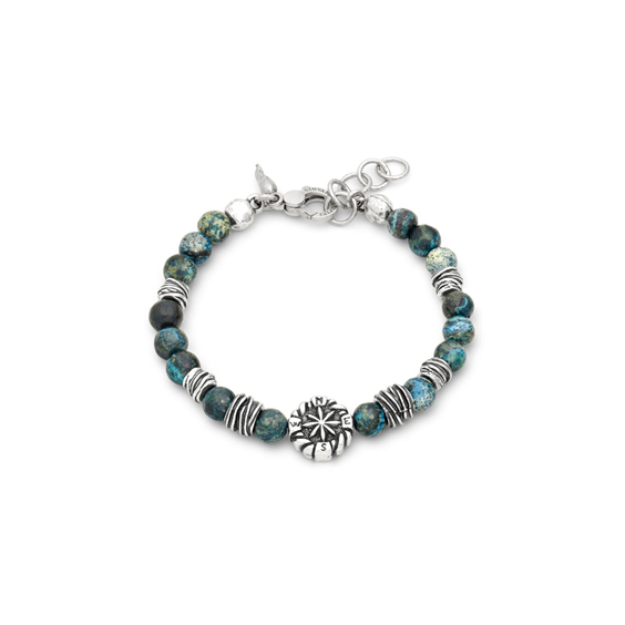 Bracciale Giovanni Raspini Uomo LINEA UOMO in Argento Diaspro 12570L - 12570L